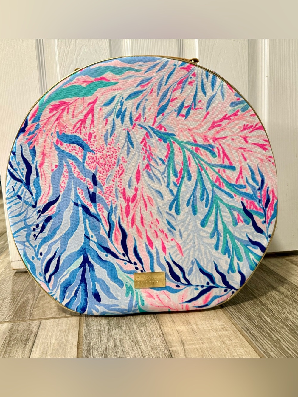 Lilly Pulitzer Hat Box Carry-On Suitcase